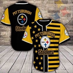 Pittsburgh Steelers Baseball Jersey Shirt 71