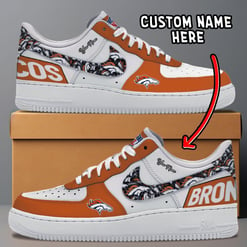 Denver Broncos Personalized AF1-1 Shoes AF1S011