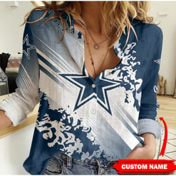 Dallas Cowboys Personalized Woman Shirt BG191