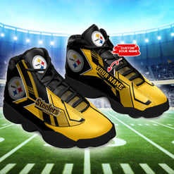 Pittsburgh Steelers Personalized AJD13 Sneakers BG176