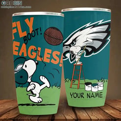 Philadelphia Eagles Personalized Tumbler BG604