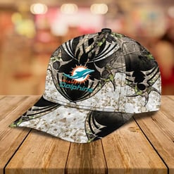 Miami Dolphins Personalized Classic Cap BG954