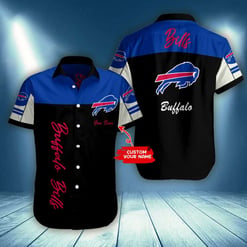 Buffalo Bills Personalized Button Shirt BB1016