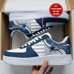 Dallas Cowboys Personalized AF1 Shoes BG154