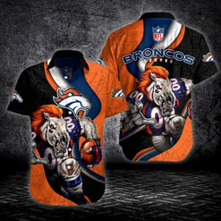 Denver Broncos Button Shirts BG454