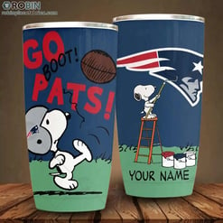 New England Patriots Personalized Tumbler BG600