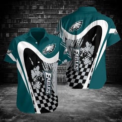 Philadelphia Eagles Button Shirt BG645