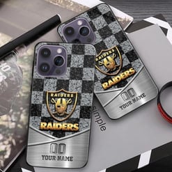 Las Vegas Raiders Personalized Phone Case BGPC106