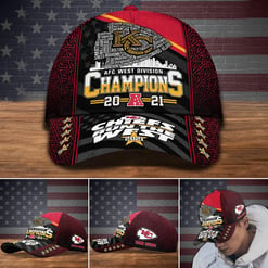 West Division Kansas City Chiefs Champions Classic Cap 283