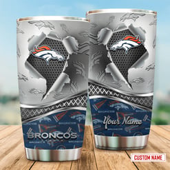 Denver Broncos Personalized Tumbler BG353