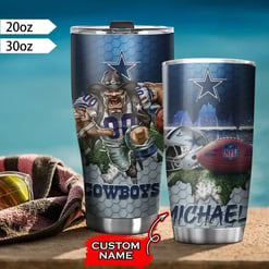 Dallas Cowboys Personalized Tumbler BG480