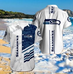 Seattle Seahawks Button Shirt BB769