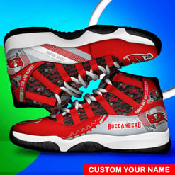 Tampa Bay Buccaneers Personalized AJD11 Sneakers BG178