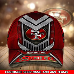 San Francisco 49ers Personalized Classic Cap BG788