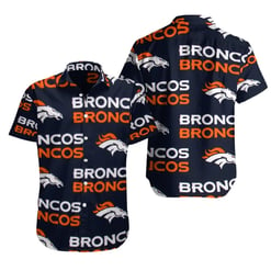 Denver Broncos Button Shirt BB731