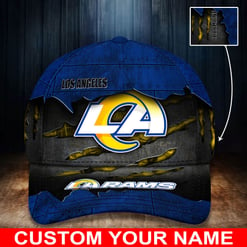 Los Angeles Rams Personalized Classic Cap BG308