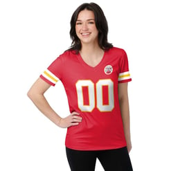 Kansas City Chiefs Personalized V-neck Women T-shirt BG748