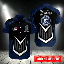 New York Yankees Personalized Button Shirt BB291