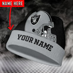 Las Vegas Raiders Personalized Wool Beanie BGWBH205