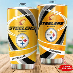 Pittsburgh Steelers Personalized Tumbler BG193