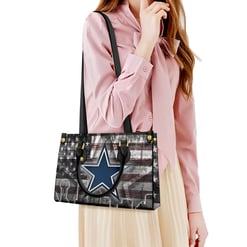 Dallas Cowboys Leather Hand Bag BB300