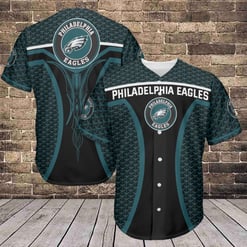 Philadelphia Eagles Personalized Baseball Jersey BG714