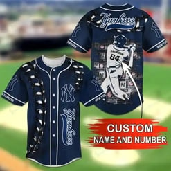 NewYork Yankees Personalized Baseball Jersey BG19