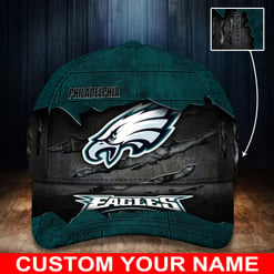 Philadelphia Eagles Personalized Classic Cap BG315