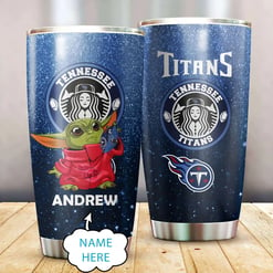 Tennessee Titans Personalized Tumbler BG578