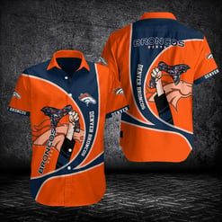 Denver Broncos Button Shirt BB611