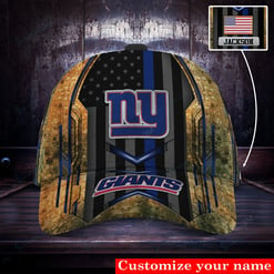 New York Giants Personalized Classic Cap BG535