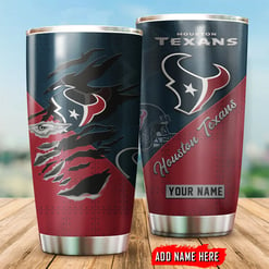 Houston Texans Personalized Tumbler BGTUM688