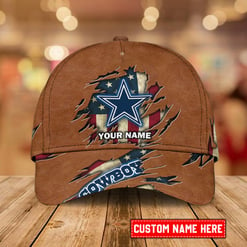 Dallas Cowboys Personalized Classic Cap BG856