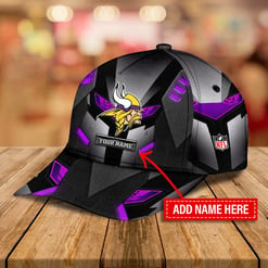 Minnesota Vikings Personalized Classic Cap BB115