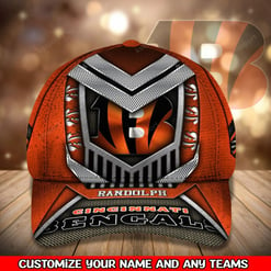 Cincinnati Bengals Personalized Classic Cap BG767