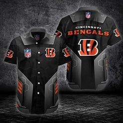 Cincinnati Bengals Button Shirts BG378