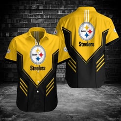 Pittsburgh Steelers Button Shirts BG433