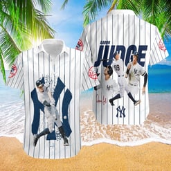 Aaron Judge-New York Yankees Button Shirt BB317