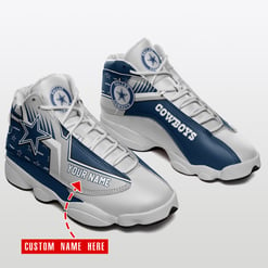 Dallas Cowboys Personalized AJD13 Sneakers BG85