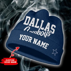 Dallas Cowboys Personalized Wool Beanie BGWBH207