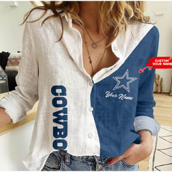 Dallas Cowboys Personalized Woman Shirt BG196