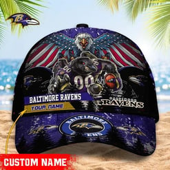 Baltimore Ravens Personalized Classic Cap BB524