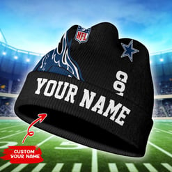 Dallas Cowboys Personalized Wool Beanie 189