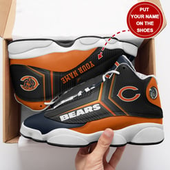 Chicago Bears Personalized AJD13 Sneakers 1098