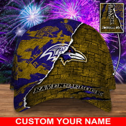 Baltimore Ravens Personalized Classic Cap BG817