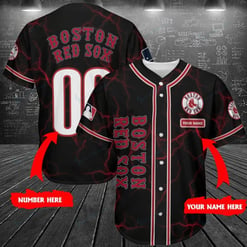 Boston Red Sox Personalized Baseball Jersey Shirt 203