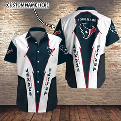 Houston Texans Personalized Button Shirt BB133