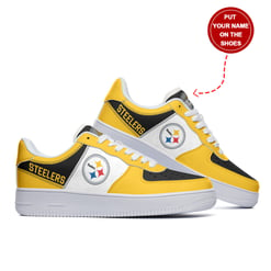 Pittsburgh Steelers Personalized AF1 Shoes BG300