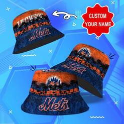 New York Mets Personalized Bucket Hat BG35