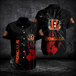 Cincinnati Bengals Button Shirt BB306